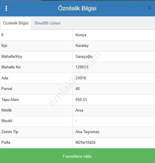 Saraçoğlunda 650 M² 2 Kat İmarlı Satılık Arsa — fotoğraf 2