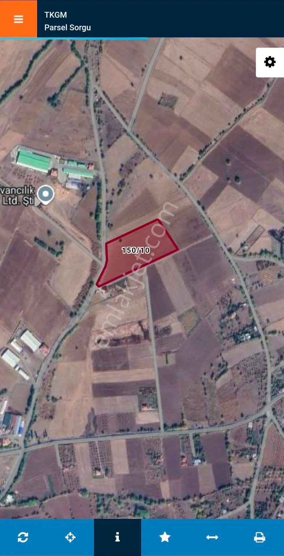 Doğukan Real Estate | Gözebaşı (kinederiç) 16.112m² Sulu Tarla — fotoğraf 4