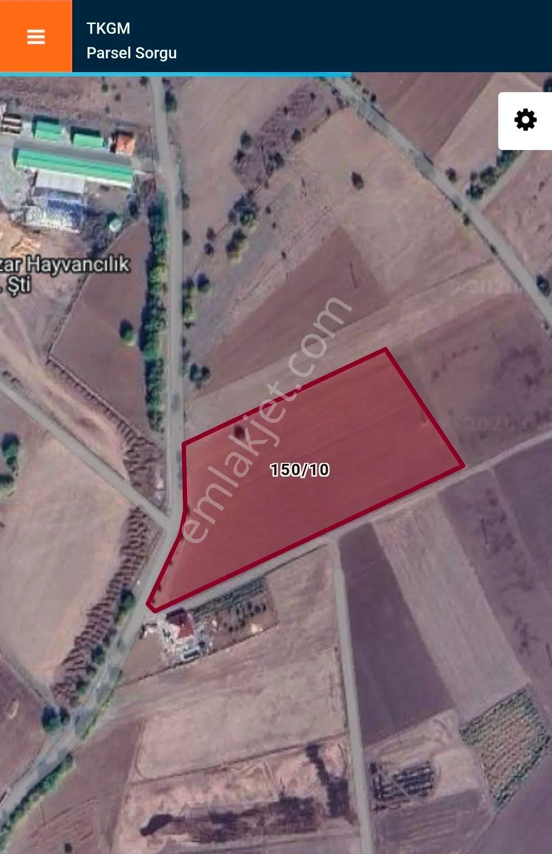 Doğukan Real Estate | Gözebaşı (kinederiç) 16.112m² Sulu Tarla — fotoğraf 5