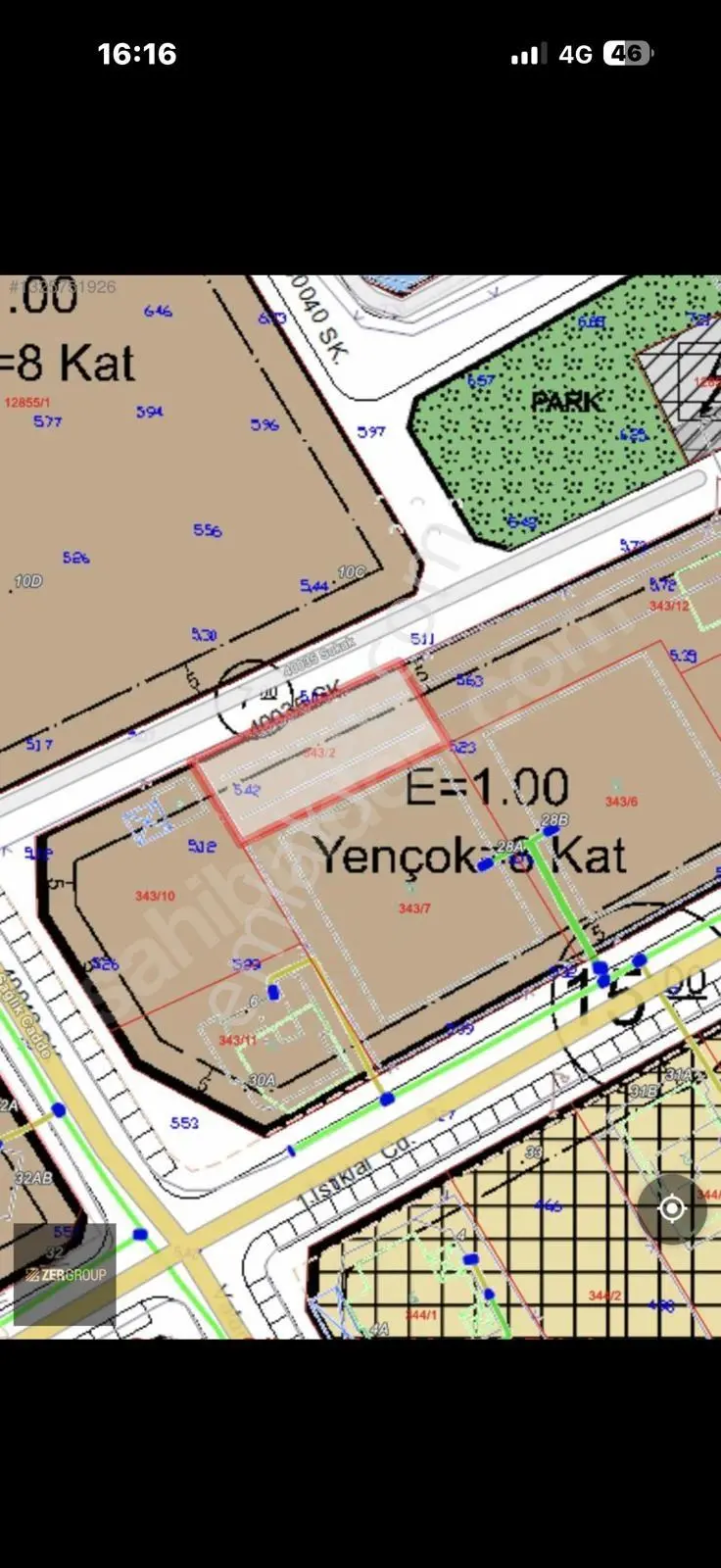 Mezitli Gmk Ya 80 M Mesafe Cazip 369 M İmarlı 1.00 Emsal Arsa — fotoğraf 3