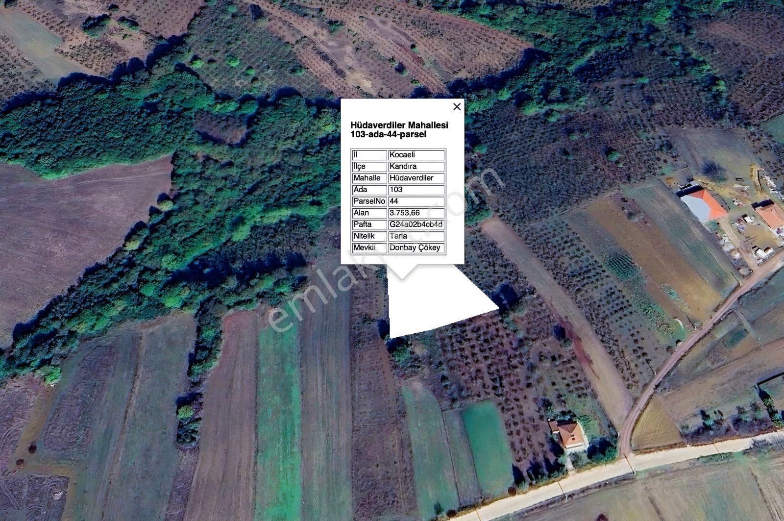 Kandıra Hüdaverdiler'de Asfalta 1 Parsel Yol Hakkı Olan 3.753m² — fotoğraf 6