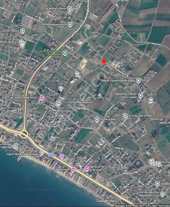 Büyükçekmece Kumburgaz'da Villa (tripleks) İmarlı Satılık Arsa — fotoğraf 4