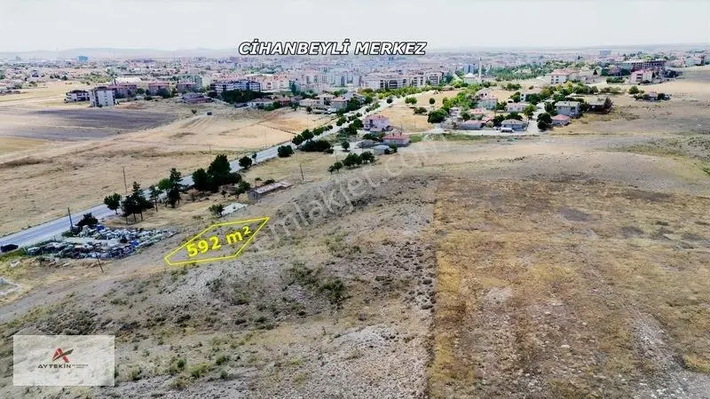 Cihanbeyli Köprübaşı'nda 592 M² Müstakil Tapulu İmarlı Arsa — fotoğraf 4