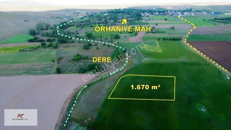 Akören Orhaniye Mahallesinde 1.670 M² Müstakil Sulanır Tarla — fotoğraf 3