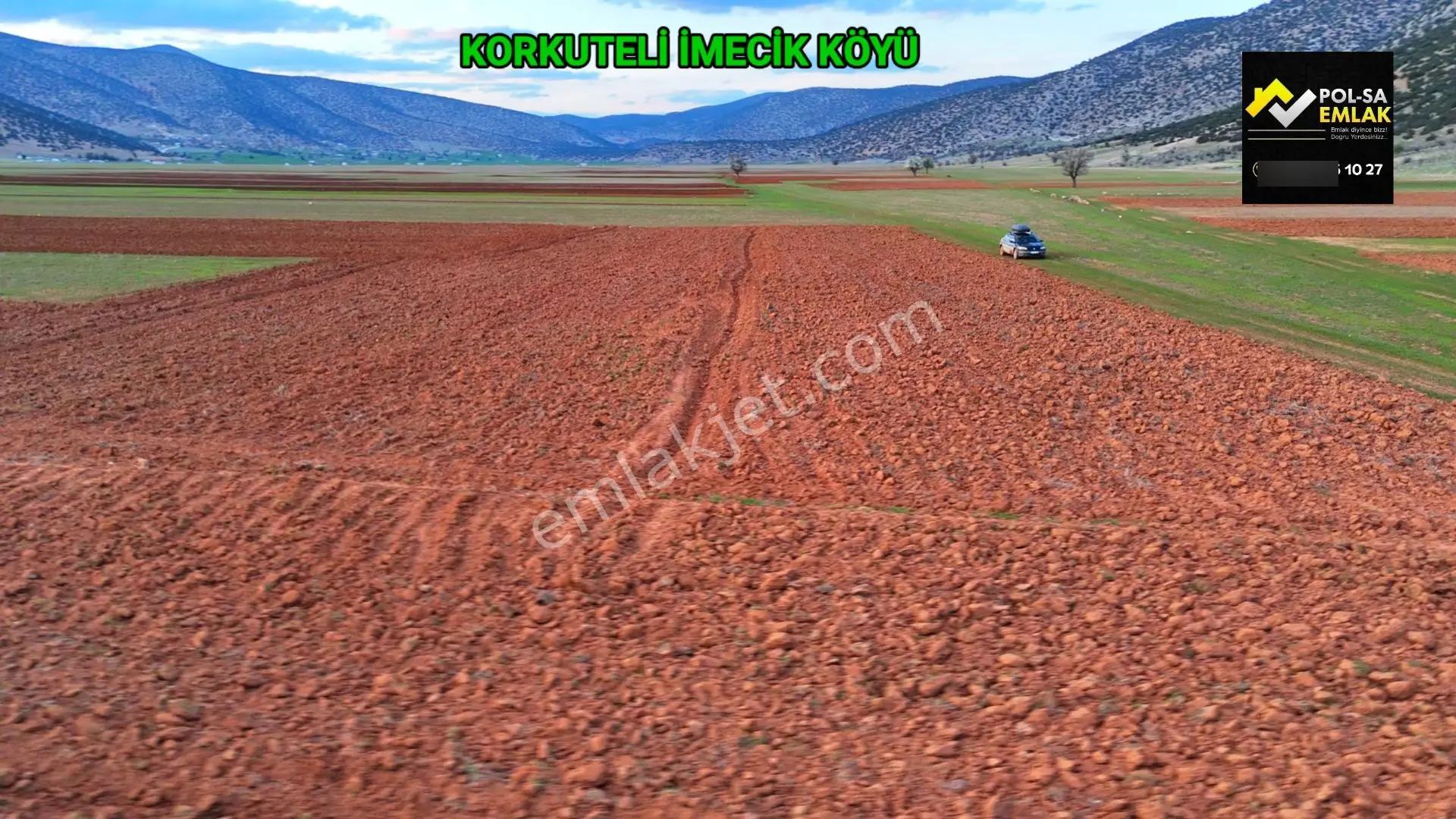 Korkuteli İmecik De Satılık 813m2 Tarla Resmi Yol Var — fotoğraf 13