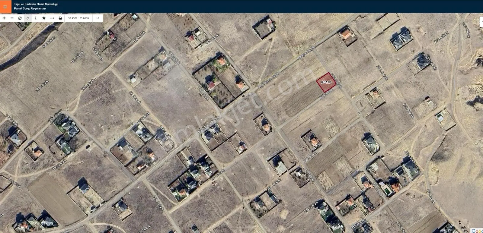 Topakkaya Fatih'te Villalık Köşebaşı Fırsat Arsa — fotoğraf 2