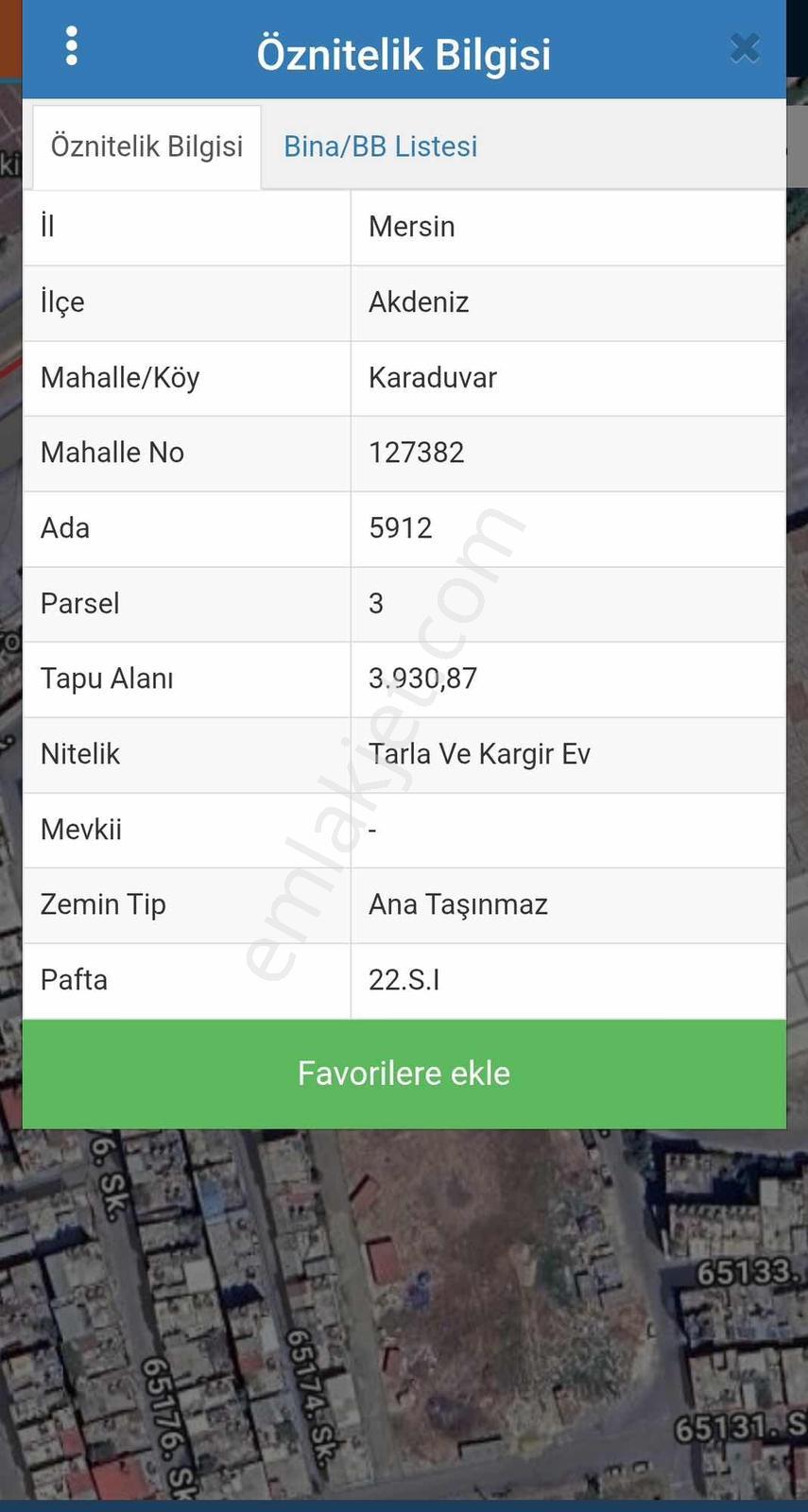 Mersin Akdeniz Karaduvar Mah İmarlı Satılık Arsa — fotoğraf 2