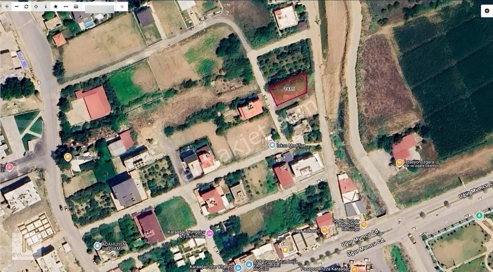 Karaağaç Övündük Mh. Denize Yürüme Mesafesi Satılık Parsel — fotoğraf 3