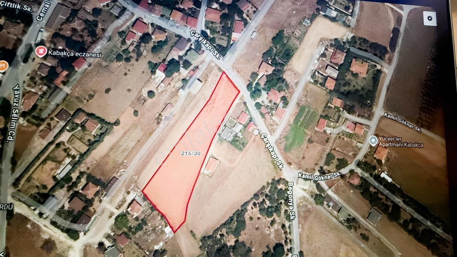Remax Hedef'ten Çatalca Kabakça Köy Merkezinde Satılık Tarla — fotoğraf 3