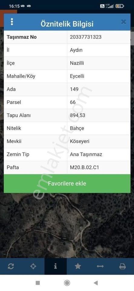 Acil Satılık Bahçe – Sadece 220.000 Tl!