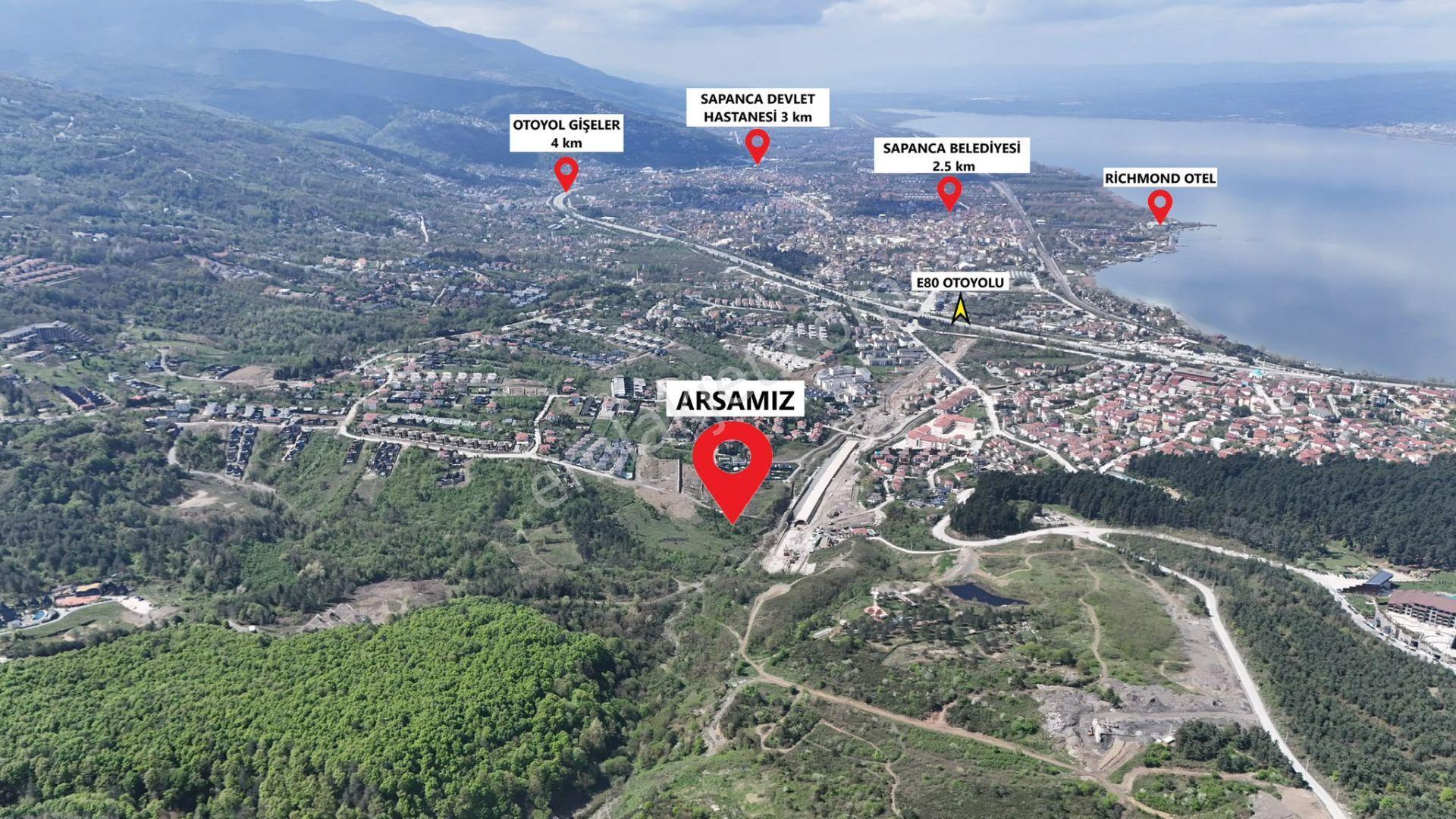 Sapanca Ünlüce’de Satılık Konut İmarlı 2489 M2 Arsa — fotoğraf 12