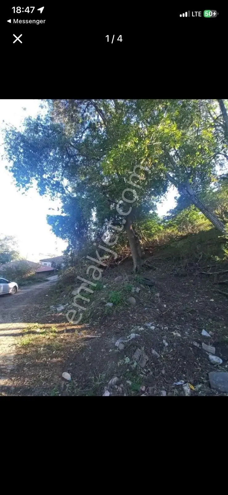 Samsun Kadamutta Resmi Yola Cepheli Satılık Tarla — fotoğraf 3