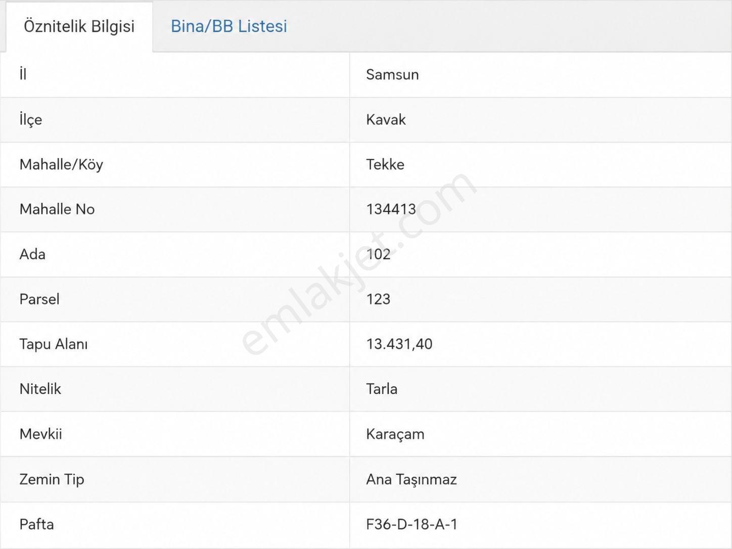 13431 M2/tek Tapu/samsun Kavak/orman Manzaralı/satılık Tarla — fotoğraf 9