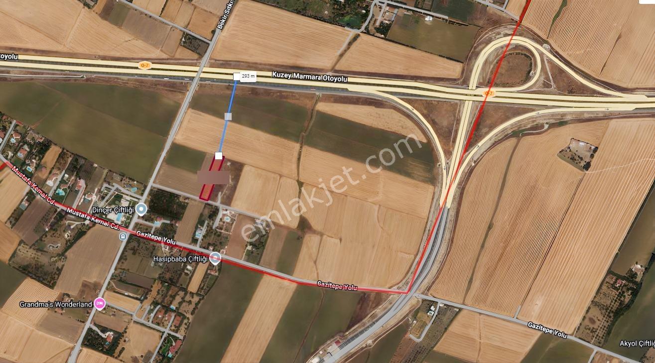 Silivri Fenerköy'de 5175 M² Satılık Arsa - İmarlı Potansiyel! — fotoğraf 3