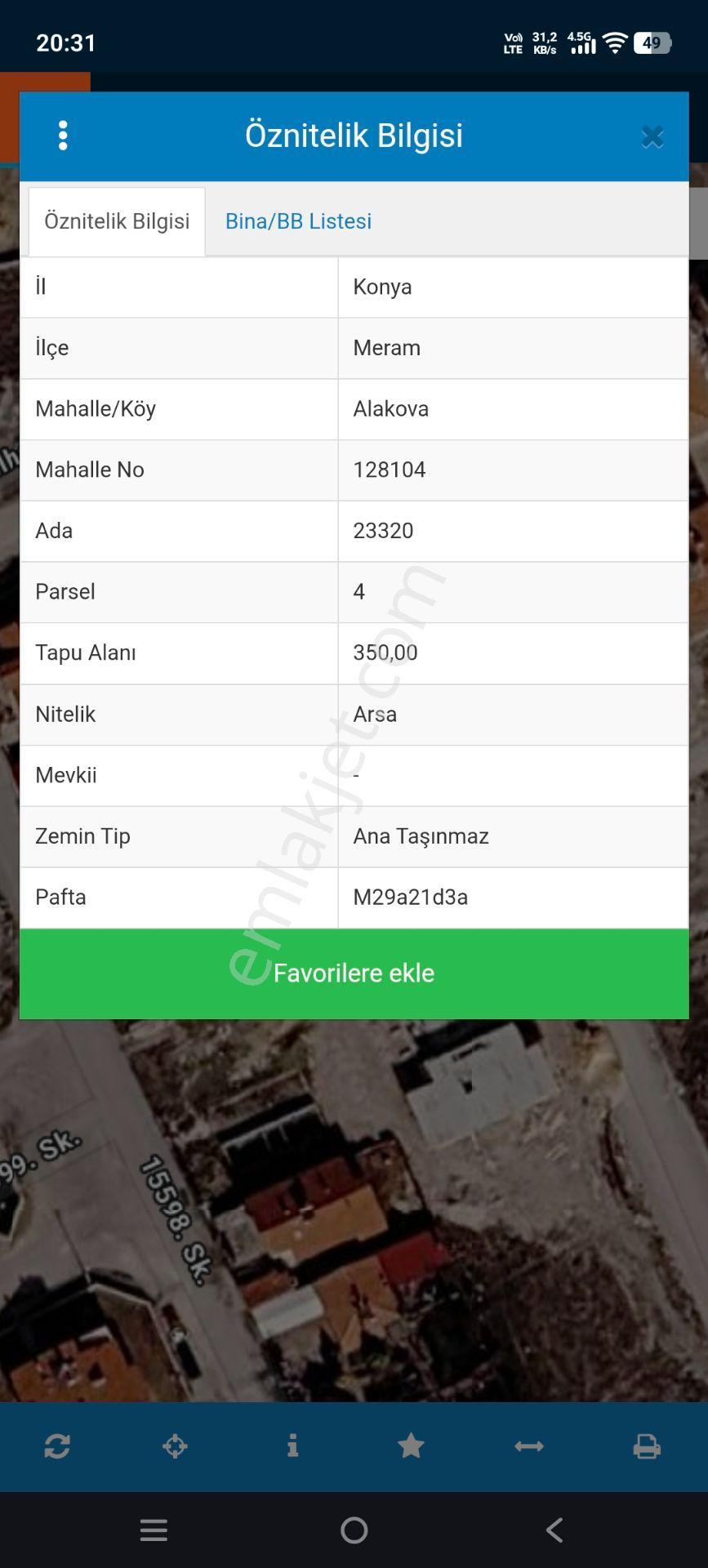 Alakova'da Konumu Güzel Satılık 350 Metrekare İmarlı Arsa