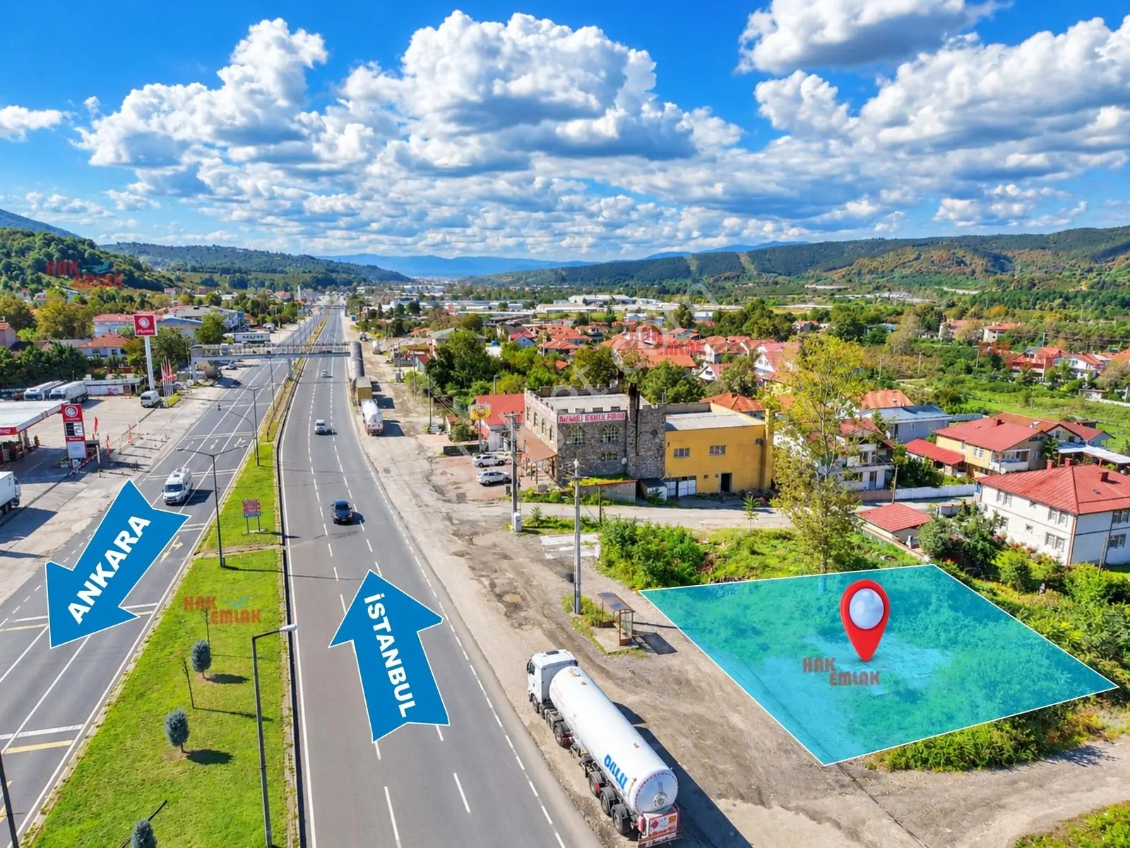 Hak Emlak'tan D-100 Cepheli Ticari/konut Satılık 458 M² Arsa — fotoğraf 4