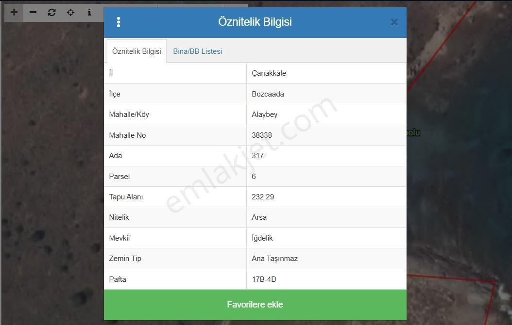 Remax Area'dan Bozcaada'da Denize Sıfır Satılık Arsa — fotoğraf 6