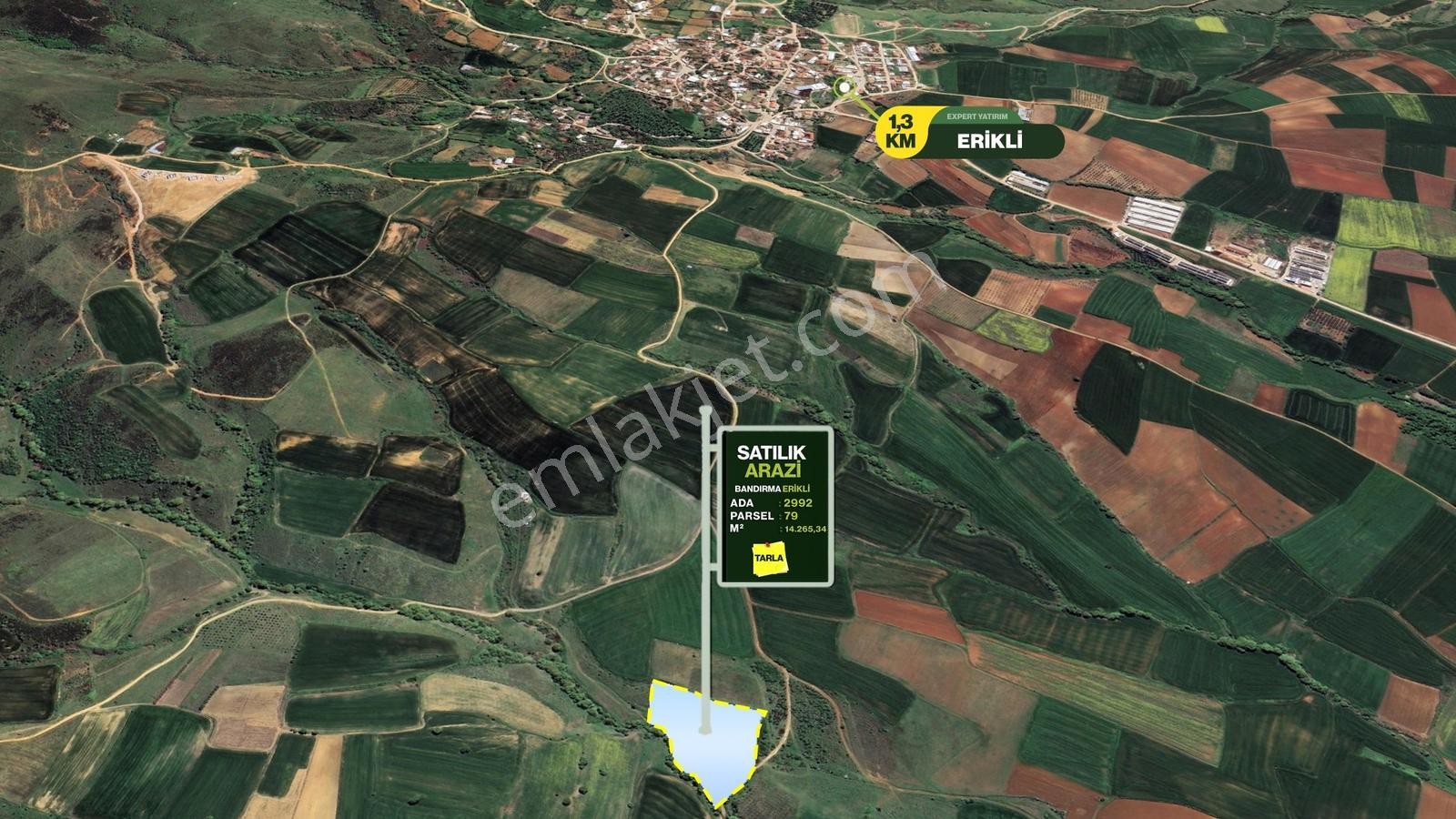 Expert'ten Bandırma Erikli'de Satılık Yatırımlık Arazi — fotoğraf 5