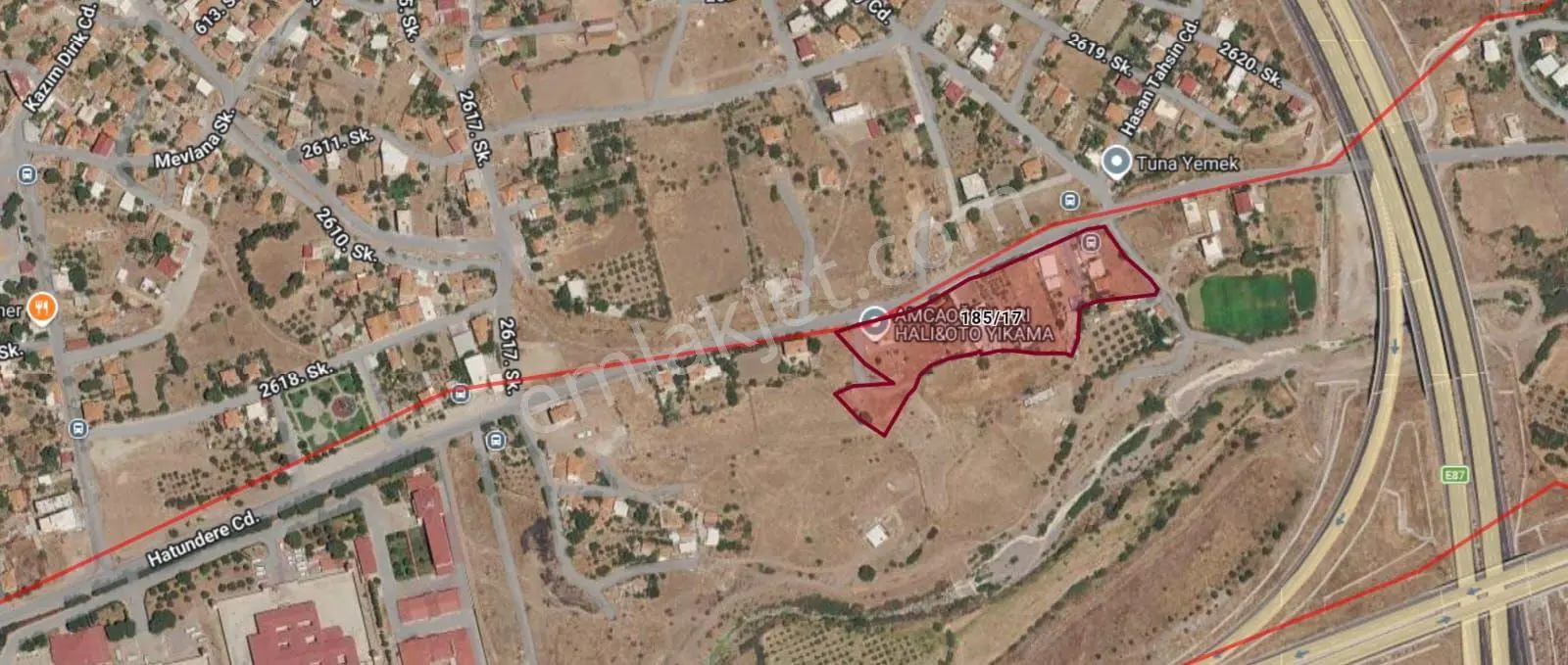 Menemen Hatundere'de 12.210 M2 Arazi İçinde 3140 M2 Hisse Tapu Satılıktır. — fotoğraf 2