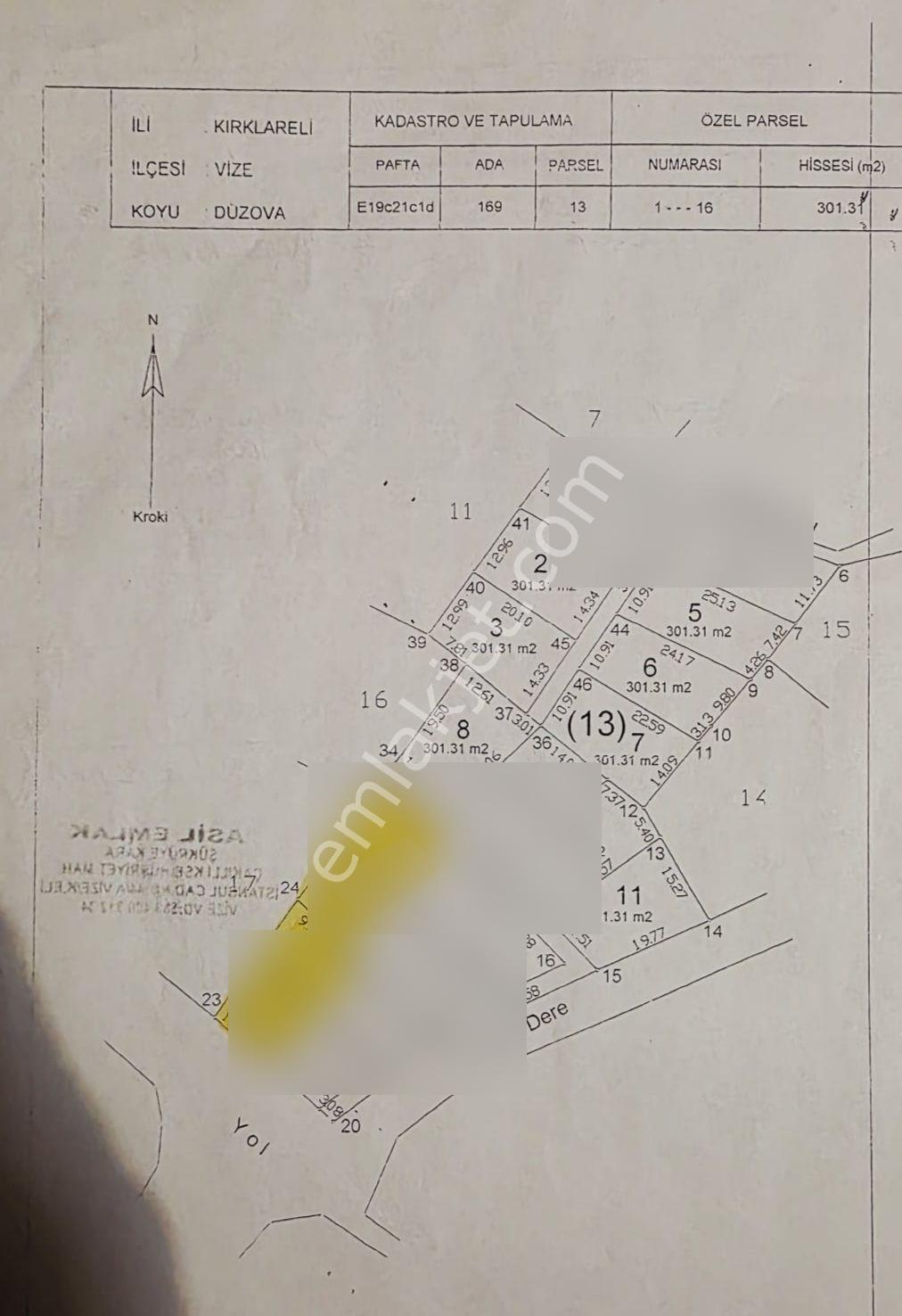 Kırklareli Vize Düzova Köyünde Yerleşim Alanı İçinde 602-m2 Arsa — fotoğraf 28