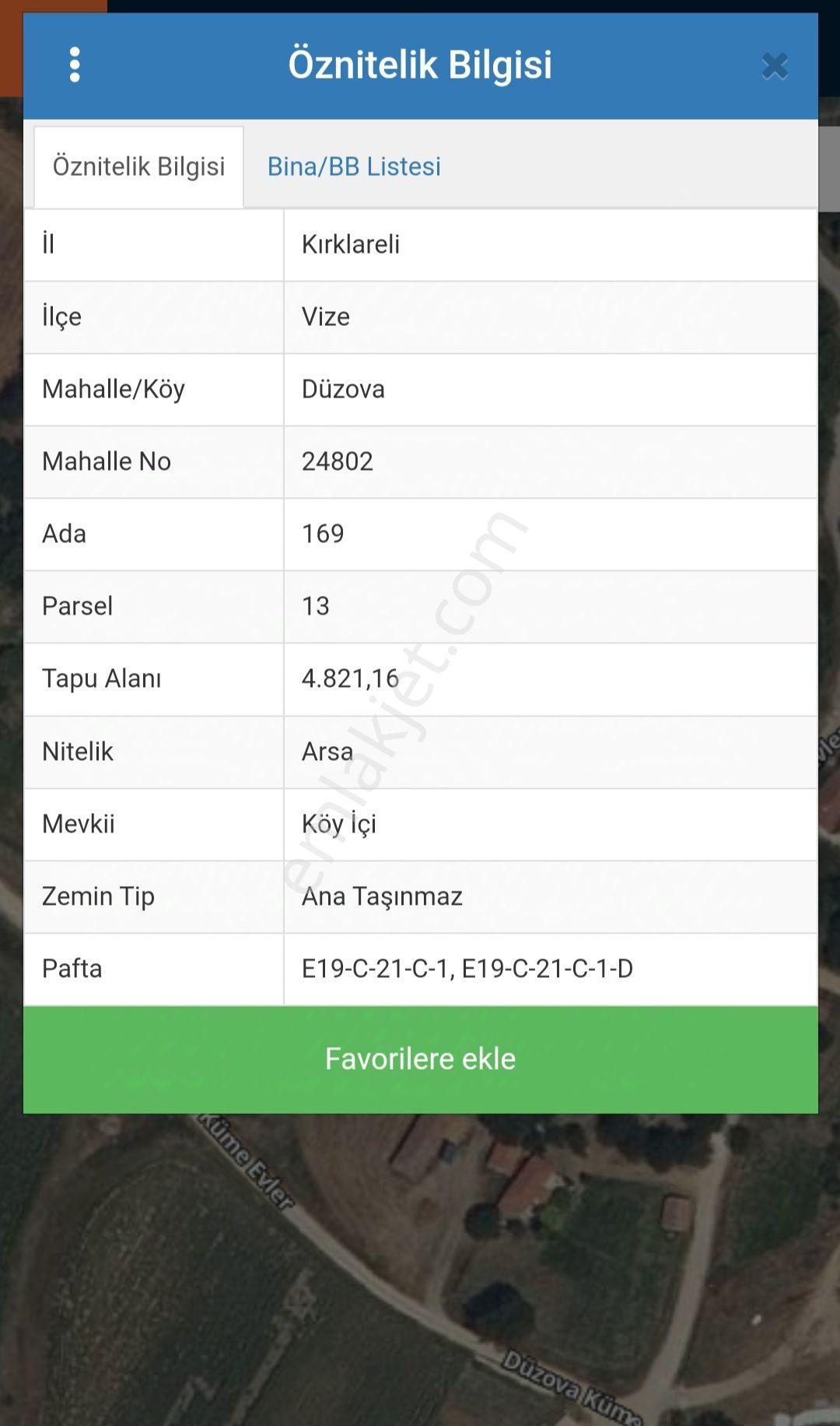 Kırklareli Vize Düzova Köyünde Yerleşim Alanı İçinde 602-m2 Arsa — fotoğraf 30