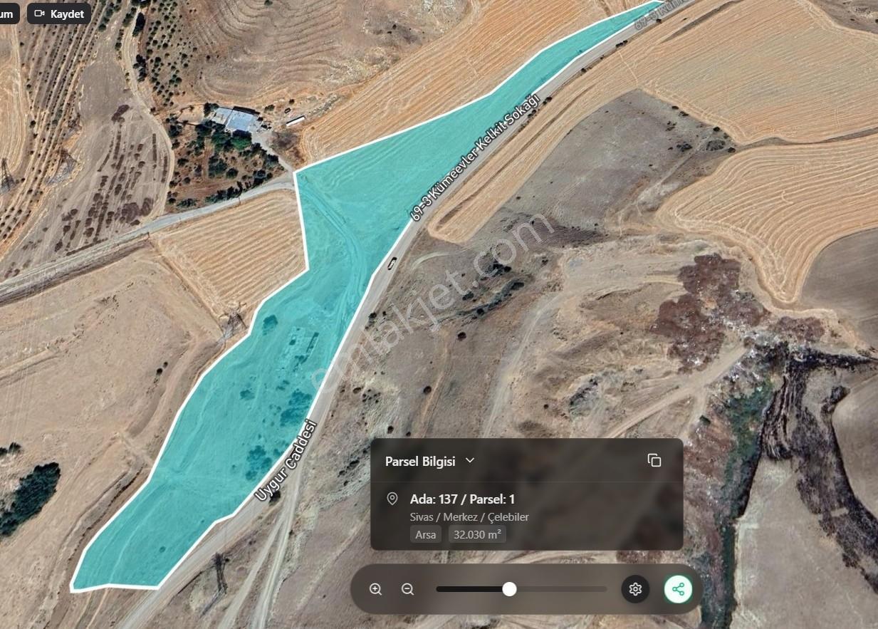 C.kdan Kuzey Çevre Yolu Kenarı Satılık 400m2 Arsa Hissesi