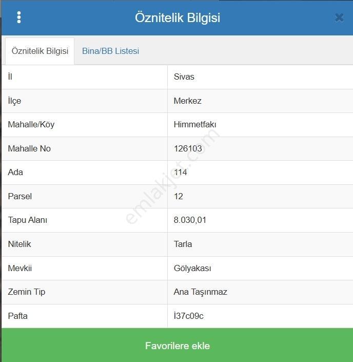 C.k'dan Sivas Merkez Himmetfakıda Satılık 8.030m2 Tektapu Tarla — fotoğraf 24
