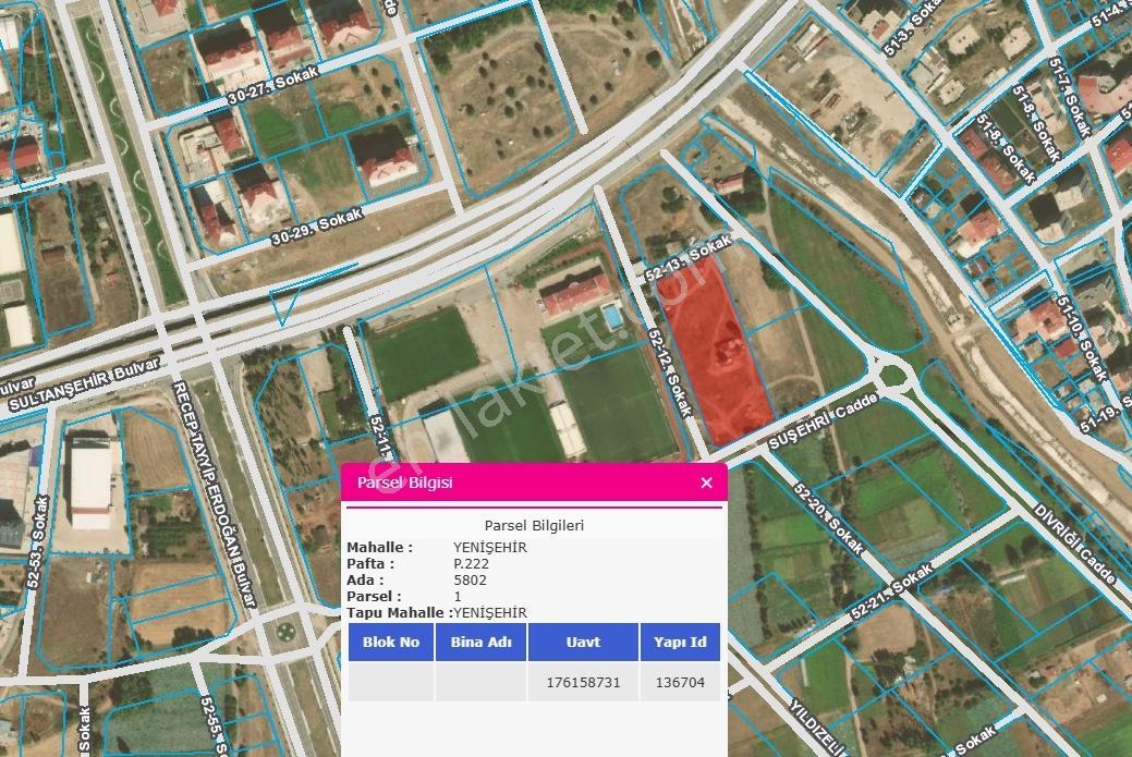 C.k'dan Yenişehir Sultanşehir Bulvrda Satılık 135 M2 Konut Arsa — fotoğraf 11