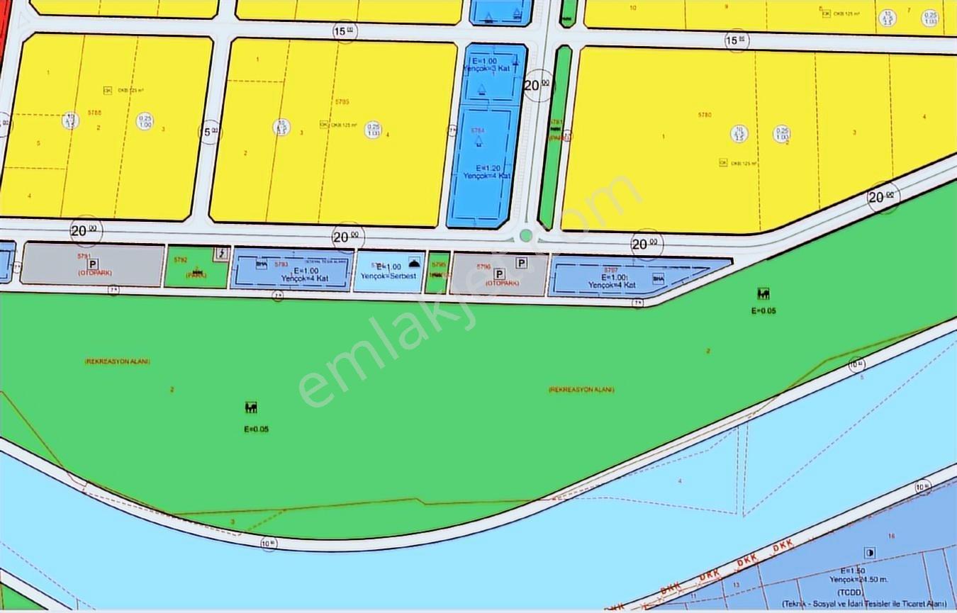 C.k'dan Yenişehir R.t.e. Blvrına Yakın Satılık 90 M2 Konut Arsas — fotoğraf 2