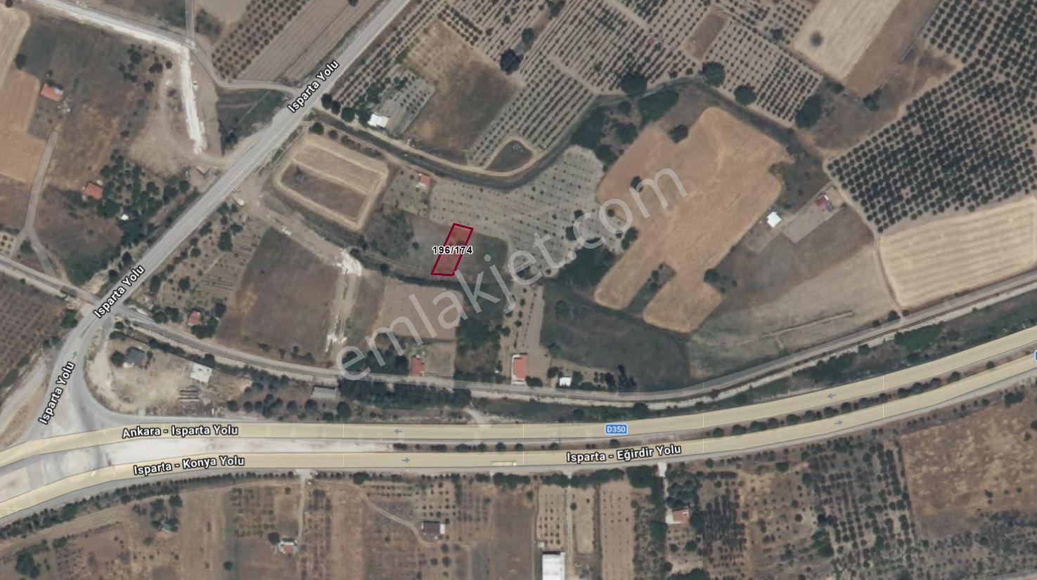 Isparta Büyükgökçeli'de 425m2 Satılık Tarla
