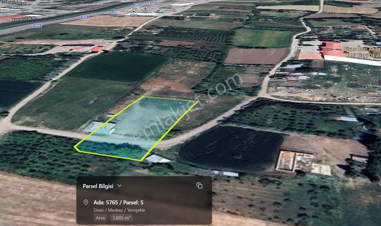 C.kdan Yenişehir R.t.e. Blvrına Yakın Satılık 115 M2 Konut Arsa — fotoğraf 8