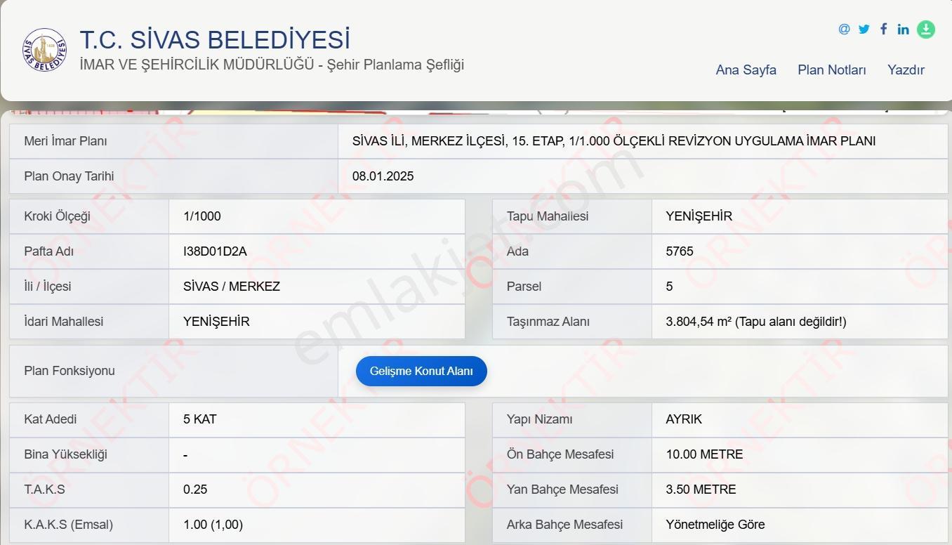 C.kdan Yenişehir R.t.e. Blvrına Yakın Satılık 115 M2 Konut Arsa — fotoğraf 20
