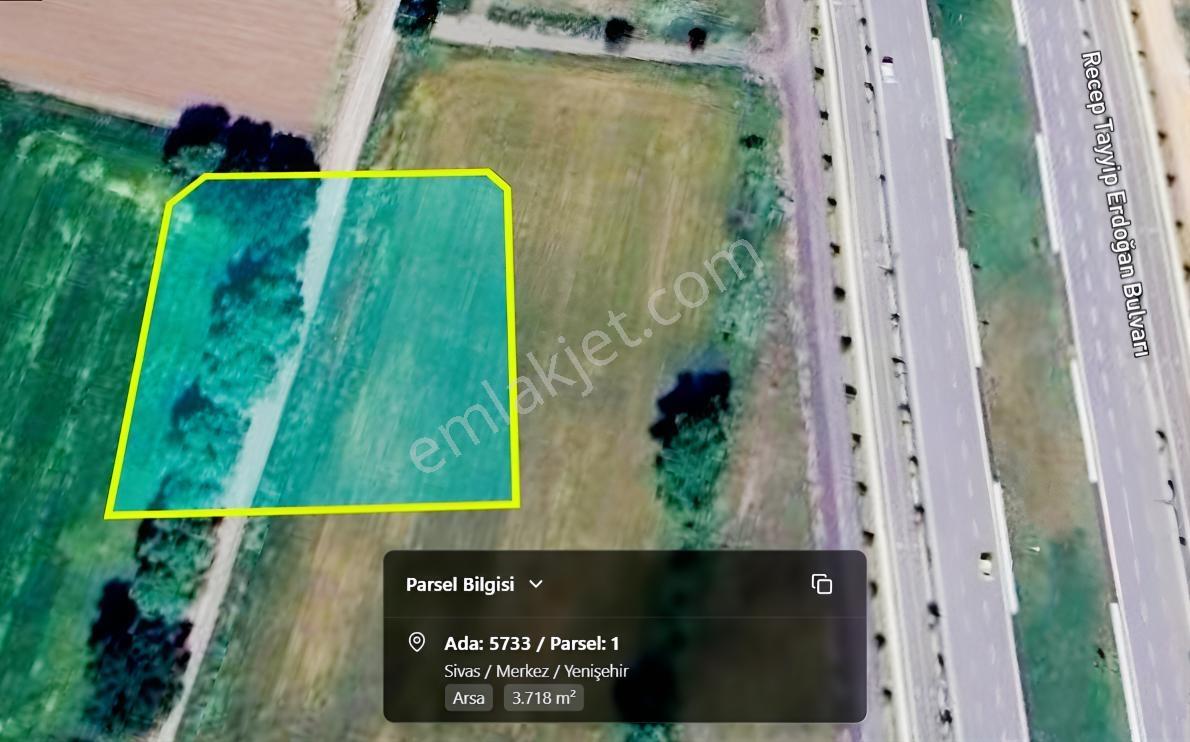 C.k'dan Yenişehirde Satılık Müstakil Tapulu 3.718 M2 Konut Arsa — fotoğraf 6