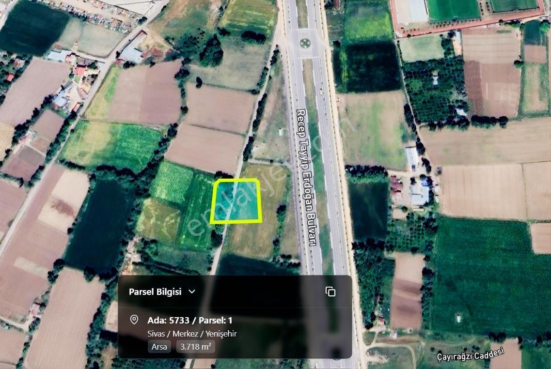 C.k'dan Yenişehirde Satılık Müstakil Tapulu 3.718 M2 Konut Arsa — fotoğraf 8