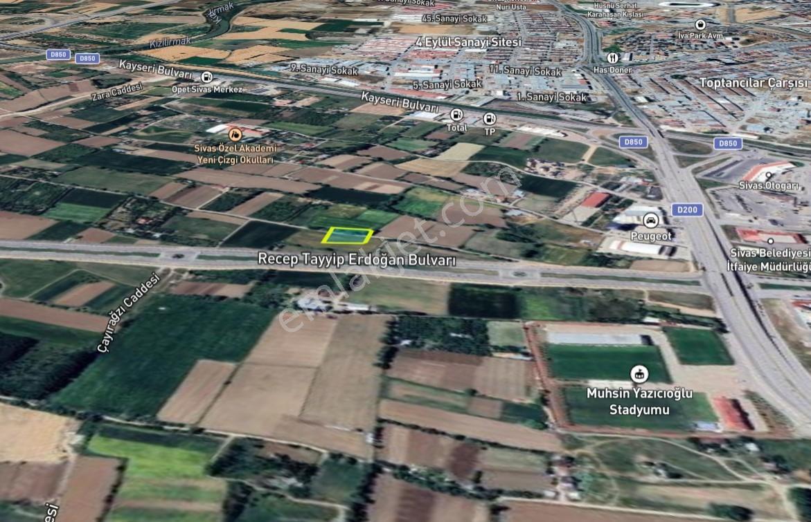 C.k'dan Yenişehirde Satılık Müstakil Tapulu 3.718 M2 Konut Arsa — fotoğraf 11