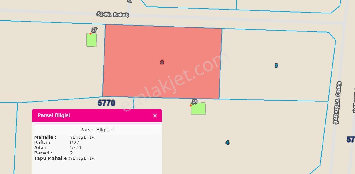 C.kdan Yenişehir R.t.e Yakın Satılık 5 Kat İmarlı 130m2 Arsa — fotoğraf 8