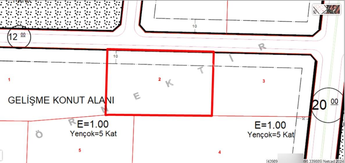 C.kdan Yenişehir R.t.e Yakın Satılık 5 Kat İmarlı 130m2 Arsa — fotoğraf 11