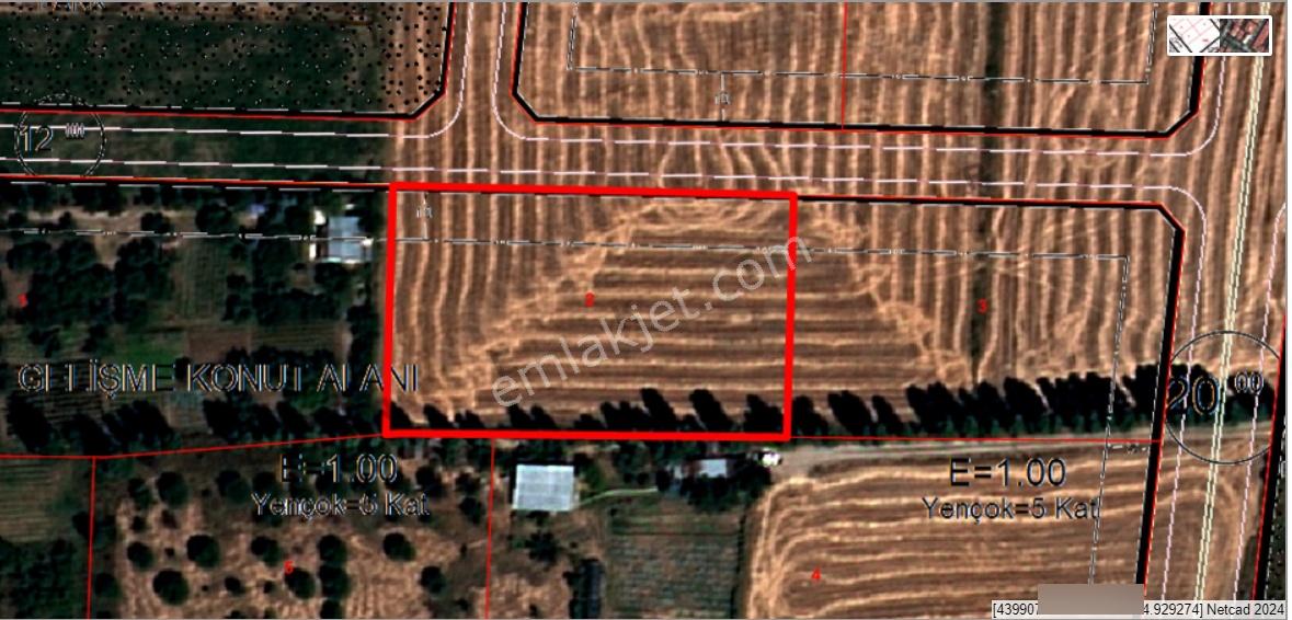 C.kdan Yenişehir R.t.e Yakın Satılık 5 Kat İmarlı 130m2 Arsa — fotoğraf 12