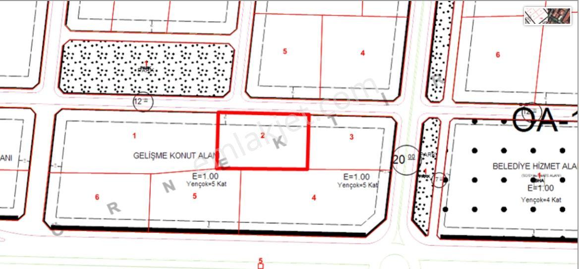 C.kdan Yenişehir R.t.e Yakın Satılık 5 Kat İmarlı 130m2 Arsa — fotoğraf 14