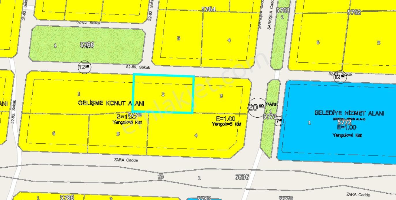 C.kdan Yenişehir R.t.e Yakın Satılık 5 Kat İmarlı 130m2 Arsa — fotoğraf 16