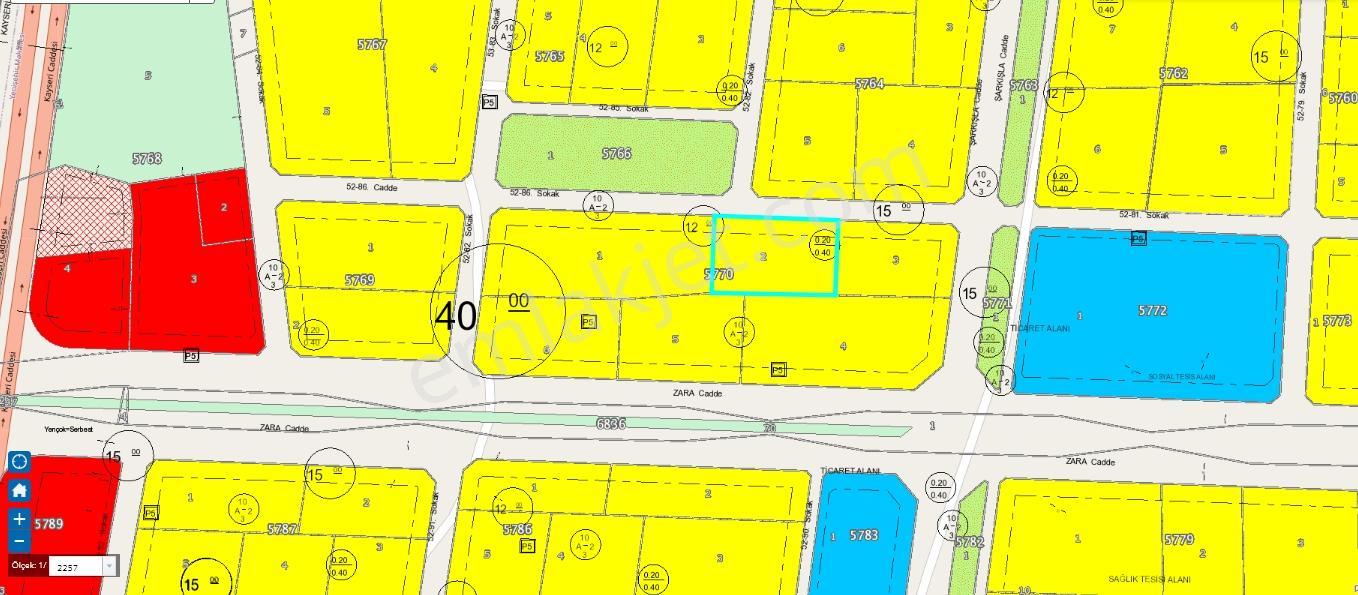 C.kdan Yenişehir R.t.e Yakın Satılık 5 Kat İmarlı 130m2 Arsa — fotoğraf 18