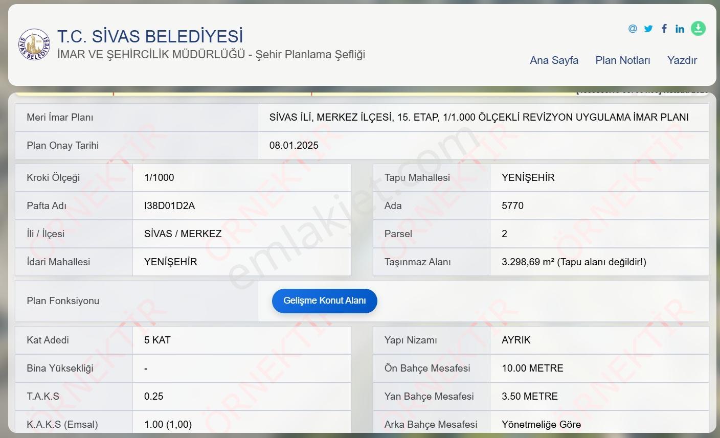 C.kdan Yenişehir R.t.e Yakın Satılık 5 Kat İmarlı 130m2 Arsa — fotoğraf 22