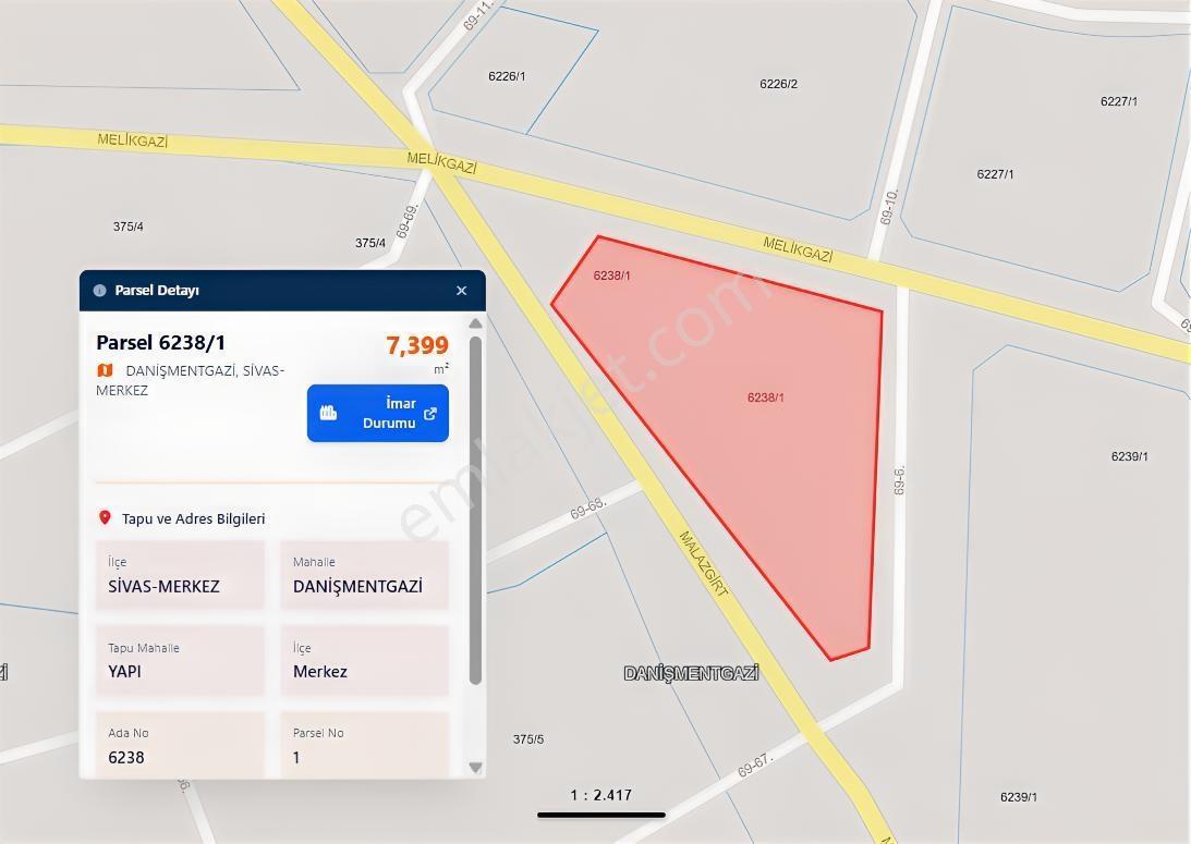 C.k'dan Yapı'da 5 Kat İmarlı Satılık 50m2 Ticari Arsa Hissesi — fotoğraf 6