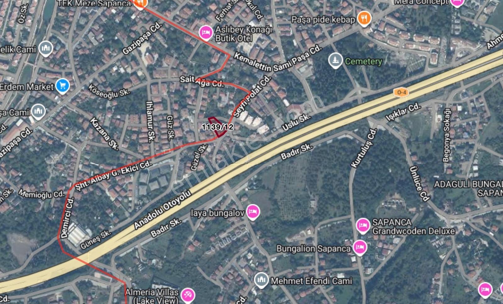 Sapanca Gazipaşa'da Satılık 87 M2 Arsa Hissesi — fotoğraf 6
