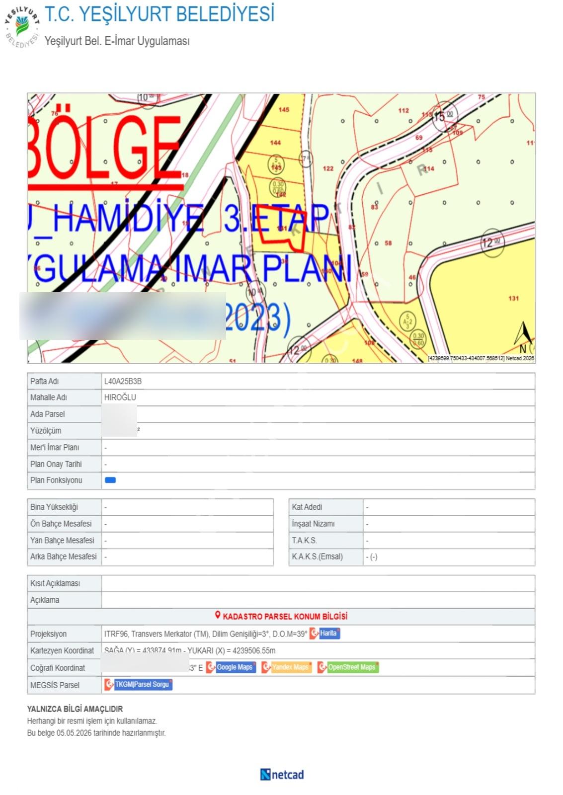 Pex Ankadan Yeşilyurt Hıroğlunda Satılık 1284 M² İmarlı Arsa — fotoğraf 11