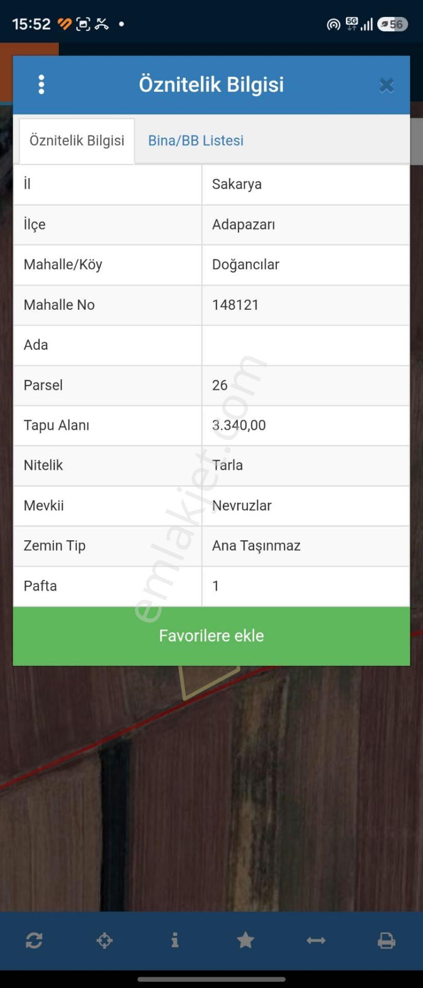 Satılık - Yatırımlık -yola Cephe 3340 M2 Tarla