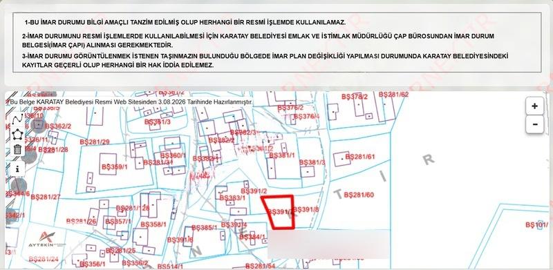 Konya Karatay Beşağıl 700 M² Müstakil Tapulu Konut İmarlı Arsa — fotoğraf 18