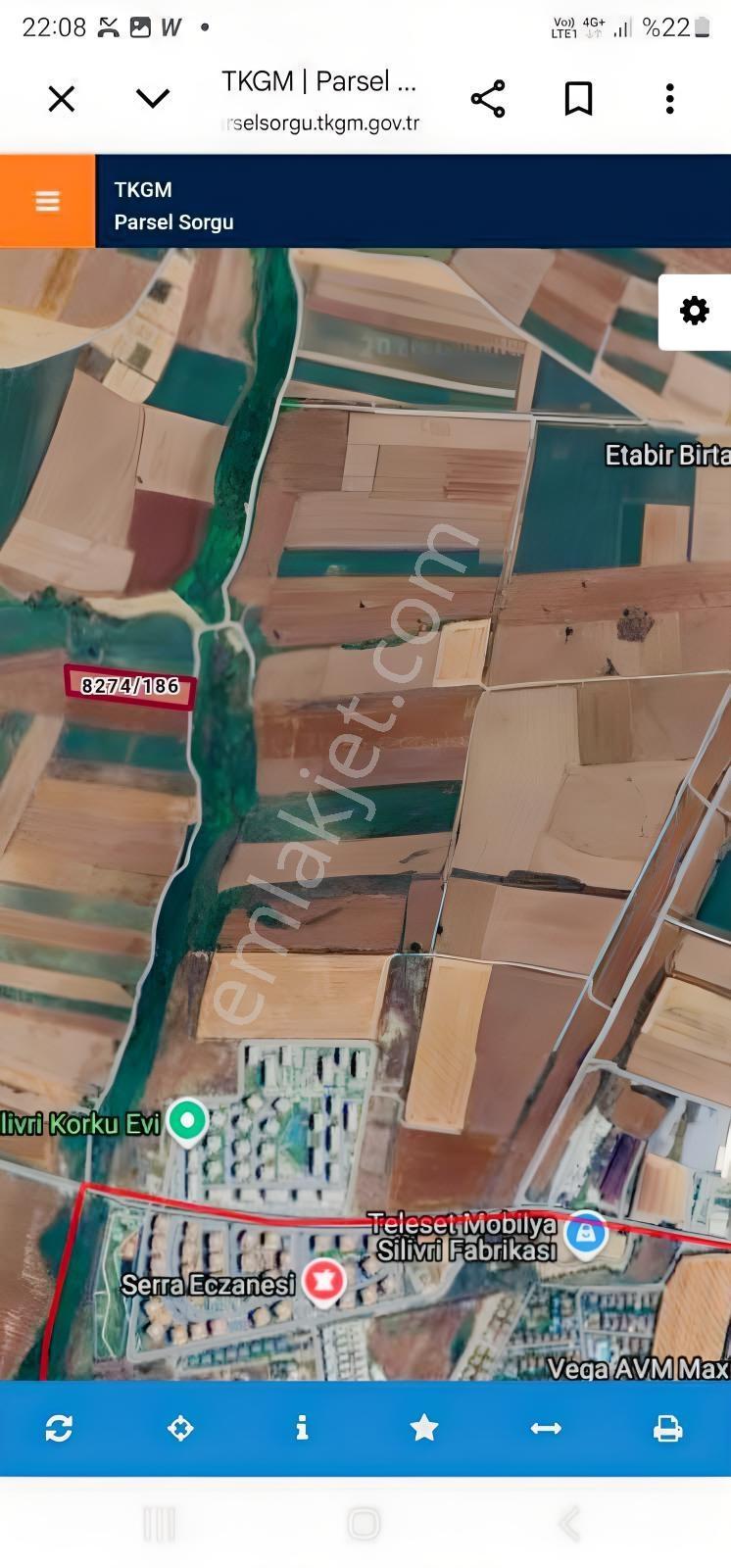 Silivri Alipaşa Mah M2 12.346 M2 Lik Arsada 1030 M2 Satılık — fotoğraf 4