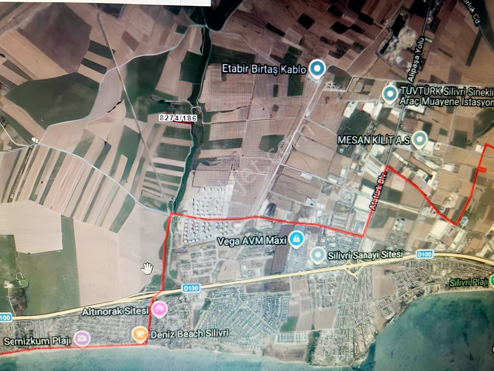 Silivri Alipaşa Mah M2 12.346 M2 Lik Arsada 1030 M2 Satılık — fotoğraf 9