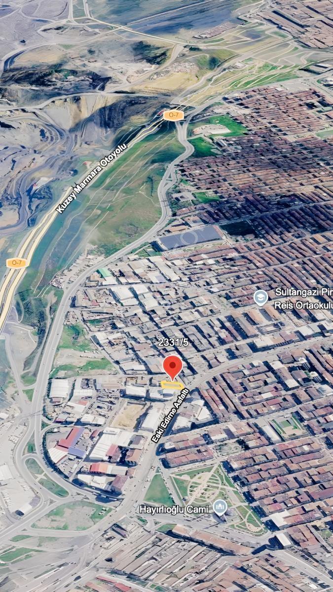 Eski Edirne Asfaltı Cepheli Ruhsatlı Ticari Proje Arsası-590m2